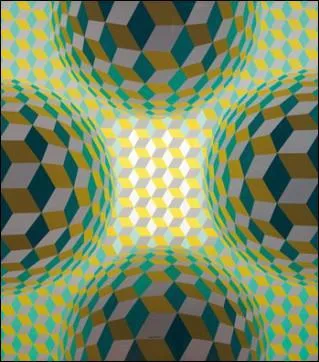 Victor Vasarely est l'inventeur de l'art optique, aussi appel ...