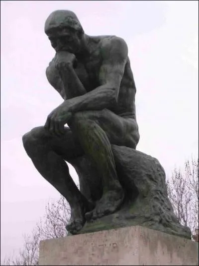 Statue de Rodin , c'est :