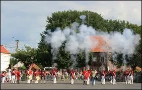 Aprs ce repas, les chasseurs tirrent une salive d'honneur.