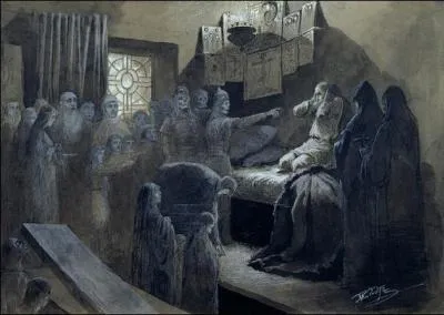 'Ivan IV le Terrible visit par les fantomes de ceux qu'il assassina'