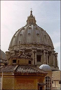 Qui a dessin les plans de la coupole de cette basilique du Vatican ?