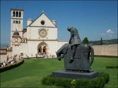 De quand date la basilique Saint Franois d'Assise (difie par ce saint) ?