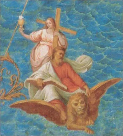 Pourquoi Saint Marc (symbolis par le lion) est-il le patron de Venise ?