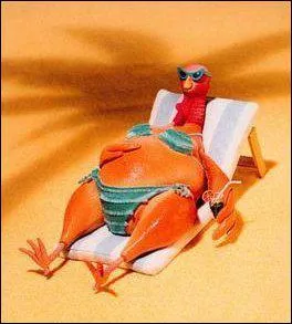 Quel est l'animal qui glousse le plus ?