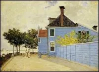Qui a peint 'La maison bleue, Zaandam' ?