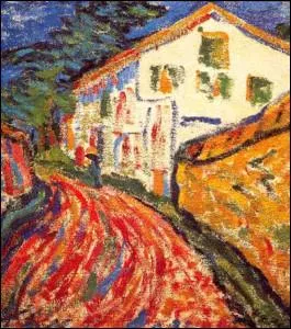 Qui a peint 'La maison blanche' ?