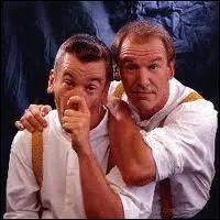 Quel groupe de chanteurs est parodi par les frres Taloche dans le sketch 'J'ai encore rv d'elle' ?