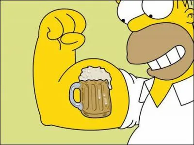 Selon Homer l'alcool est la cause...