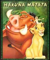 Hakuna Matata, quelle chanson...