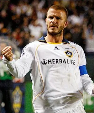 Dans quelle quipe volue David Beckham ?