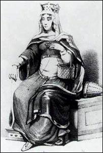 Ne en 726 et morte le 12 juillet 783 , elle est la troisime pouse de Ppin le Bref avec lequel elle eut Charlemagne et Carlman , il s'agit de ?