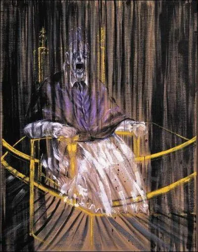 Francis Bacon a peint ce pape d'aprs...