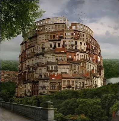 De quelle oeuvre Eric De Ville s'est-il inspir pour cette composition photographique ?