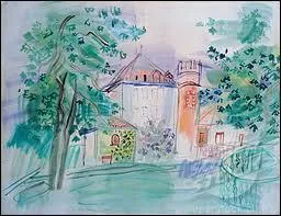 Qui a peint 'Le chteau dans le parc' ?