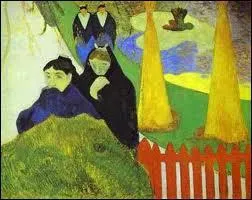 Qui a peint 'Le mistral soufflant sur un parc public  Arles' ?