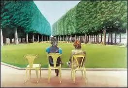 Qui a peint 'Le parc des sources, Vichy' ?