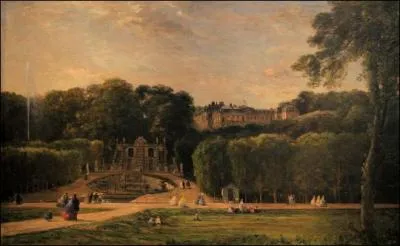 Qui a peint 'Parc du chteau de St Cloud' ?
