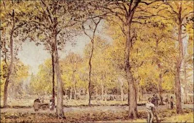 Qui a peint 'Le parc' ?