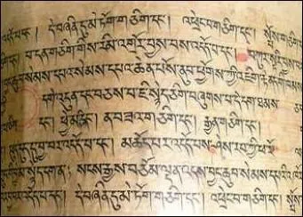 Le parchemin est transcrit par le Romain. (transcribo , is , ere)