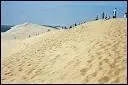 La dune du Pilat est un dsert de sable  elle seule (2. 5km de long sur 500m de large). Elle est la plus haute d'Europe (115m) et bouge encore. Dans quel dpartement est-elle ?