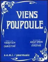 Qui, au tout dbut du XXe sicle, chantait 'Viens Poupoule' ?