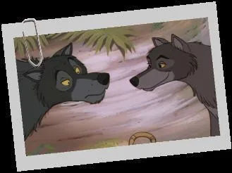 Qui est ce personnage  gauche de Le livre de la jungle ?