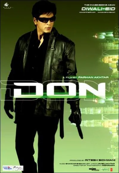 Qui ne joue pas avec SRK dans le film 'Don' ?