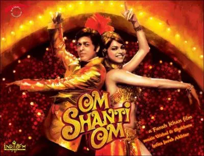 Dans 'Om shanti om', qu'est-ce-que Shanti annonce  Mukesh un peu avant qu'il l'assassine ?