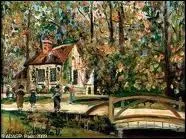 Qui a peint 'Versailles, parc du Trianon' ?