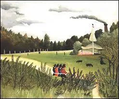 Qui a peint 'Le parc' ?