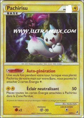 Combien de pv a cette carte ?