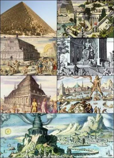 Qui a list primitivement les sept merveilles du monde ?