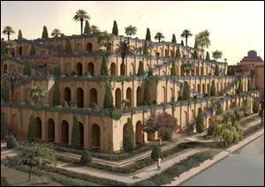 Quand ont t construits les jardins suspendus de Babylone ?