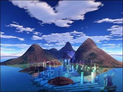 A quelle poque, l'histoire de l'Atlantide est-elle pratiquement oublie ?