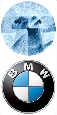 Que reprsente le centre du logo BMW ?