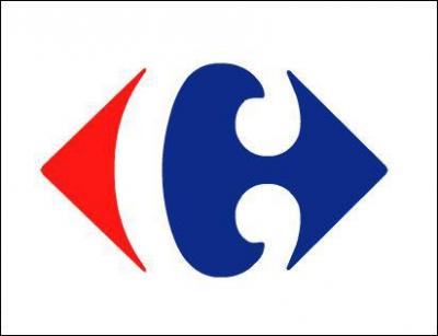 Que représente le logo Carrefour ?