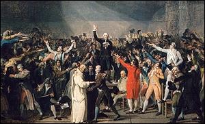 Quel révolutionnaire français a prononcé le discours du ''serment du Jeu de paume'' , fut élu premier maire de Paris en 1789 et ordonna le feu sur les émeutiers du Champ-de-Mars ?