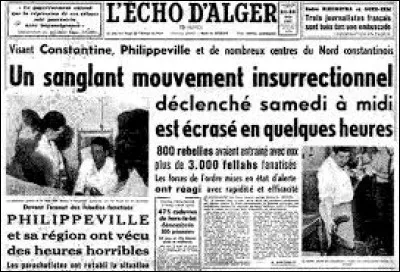 Au début, comment fut appelé en métropole le mouvement insurrectionnel algérien qui devait aboutir à l'indépendance du pays ?