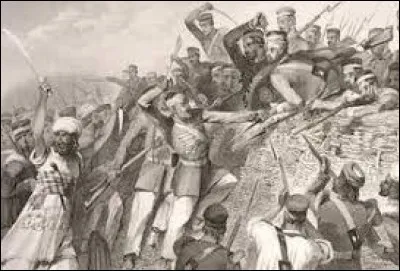 En 1857, la révolte des cipayes (Indiens de l'armée britannique) est le premier mouvement de révolte qui aboutira à l'indépendance de l'Inde. Quel fut l'élément déclencheur ?
