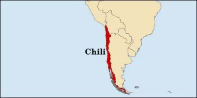 Quel est l'Océan qui baigne les côtes chiliennes ?