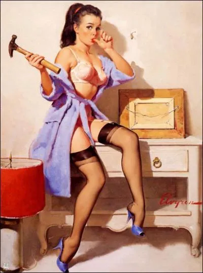 Et enfin, pour le plaisir des yeux, qu'a cette Pin-Up ?