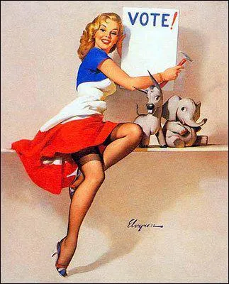 O se trouvaient le plus souvent les illustrations de Pin-Up dans les annes 70 ?