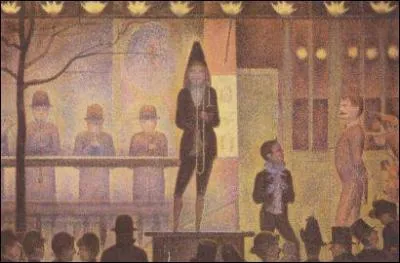 Qui a peint 'Parade de cirque' ?