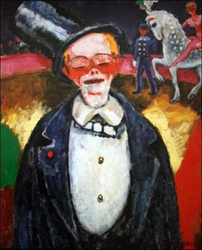 Qui a peint 'Le clown' ?