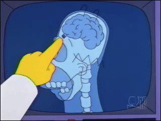 Combien de crayons Homer se met-il dans le nez  l'ge de 6 ans ?