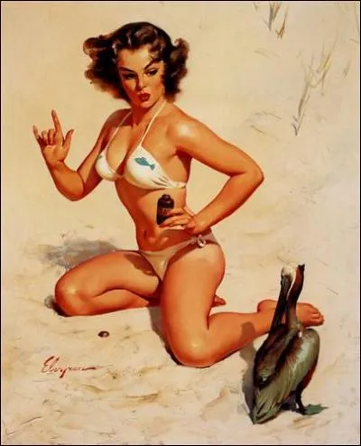 O se trouve cette Pin-Up ?
