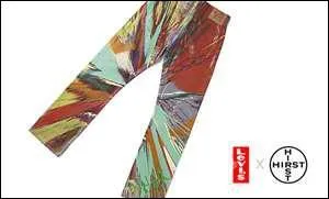 Quel est le prix en dollards de ce jean Levi's plutt original ?