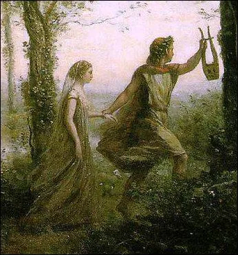 Que devait faire Orphe pour qu'Euridice ne retourne pas en enfer ?