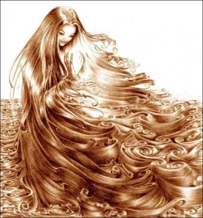 Ma main caresse ... .