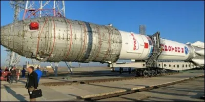 Dans quel pays d'Asie se trouve la base de lancement Baïkonour ?